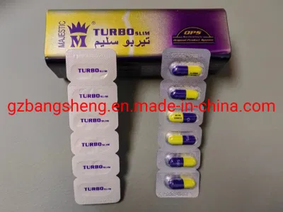 OEM Turbo Slim Weight Loss Slimming Capsules Long Iron Box